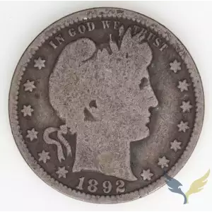 Quarter Dollars---Barber or Liberty Head (2)
