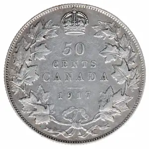 CANADA Silver 50 CENTS (2)