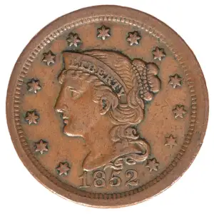 Large Cents - Braided Hair Cent (1839-1857)