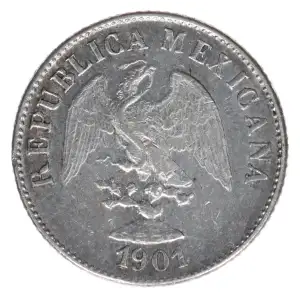 MEXICO Silver 10 CENTAVOS
