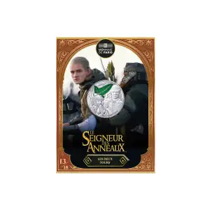 2026 France Lord of the Rings 13g Silver Coins - Legolas & Gimli