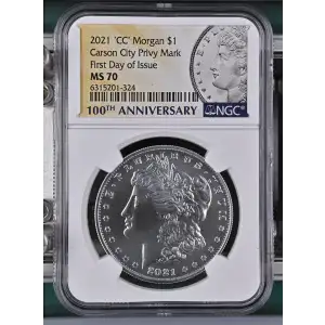 2021 'CC' Carson City Privy Mark First Day of Issue (2)