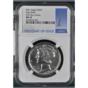 2021 High Relief First Day of Issue (2)