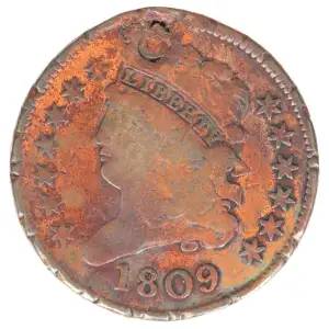 Half Cents -Classic Head 1809-36 -Copper (2)