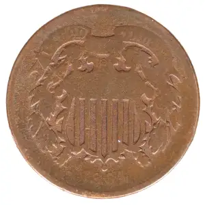Two cent pieces-Two cent pieces 1864-73 -Copper