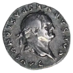 Roman Empire AD 69-79 AR Denarius Vespasian