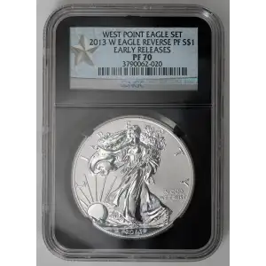 2013 W WEST POINT EAGLE SET EARLY RELEASES OFFICIAL US MINT SET (2)