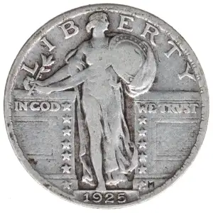 Quarter Dollars---Standing Liberty