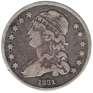 Quarter Dollars---Capped Bust (2)