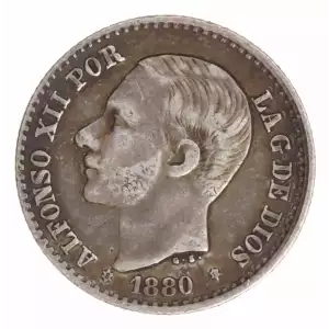 SPAIN Silver 50 CENTIMOS