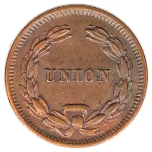 Private Tokens -Civil War Tokens (1860s)-By Composition-Copper or Brass -- 1 Token