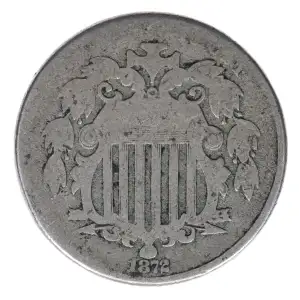 Nickel Five Cent Pieces-Shield 1866-1883 (2)