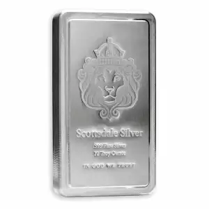 Scottsdale Mint 10oz Silver Stacker Bar