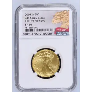 2016 24K GOLD 1/2oz EARLY RELEASES (2)