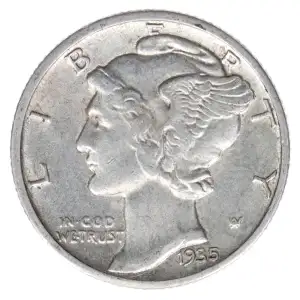 Dimes---Winged Liberty Head or Mercury 1916-1945 -Silver- 1 Dime