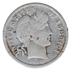 Dimes---Barber or Liberty Head 1892-1916 -Silver- 1 Dime