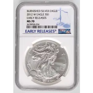 2012 W BURNISHED SILVER EAGLE EARLY RELEASES (4)