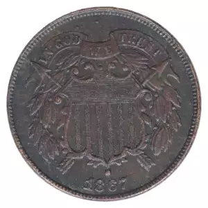 Two cent pieces-Two cent pieces 1864-73 -Copper (2)