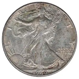 Half Dollars---Liberty Walking 1916-1947 -Silver- 0.5 Dollar (2)
