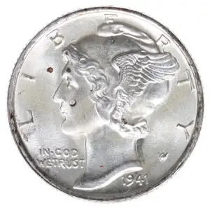 Dimes---Winged Liberty Head or Mercury 1916-1945 -Silver- 1 Dime