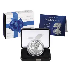2026 Congratulations Set Proof American Silver Eagle