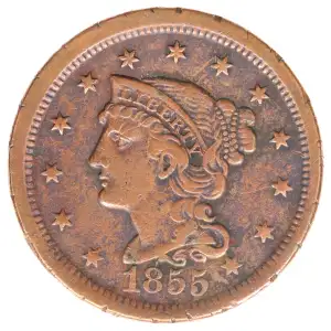Large Cents - Braided Hair Cent (1839-1857)