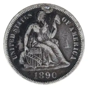 Dimes - Liberty Seated 1837-1891 (2)