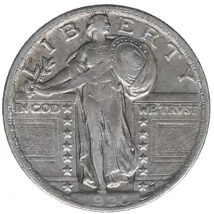 Quarter Dollars---Standing Liberty