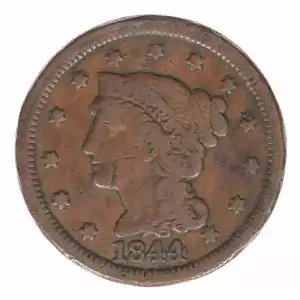 Large Cents - Braided Hair Cent (1839-1857)