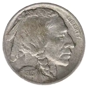 Nickel Five Cent Pieces-Indian Head or Buffalo (2)