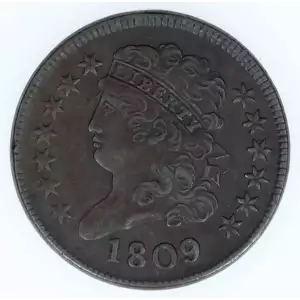 Half Cents -Classic Head 1809-36 -Copper (2)