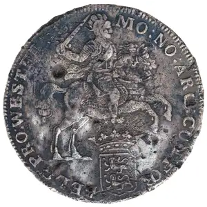 NETHERLANDS Silver DUCATON (Silver Rider)