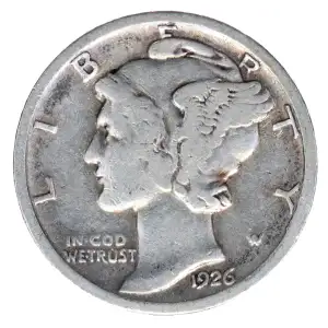 Dimes---Winged Liberty Head or Mercury 1916-1945 -Silver- 1 Dime