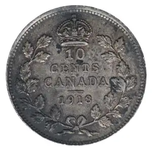 CANADA Silver 10 CENTS