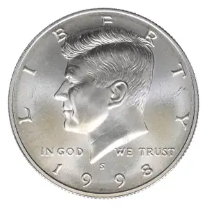 Half Dollars---Kennedy- Post 1970 Silver- 0.5 Dollar