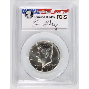 2014-D 50C Silver First Strike Moy Signature 50th Anniversary Set