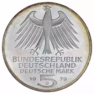 GERMANY -FEDERAL REPUBLIC Silver 5 MARK (2)