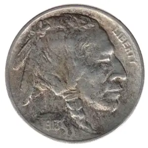 Nickel Five Cent Pieces-Indian Head or Buffalo