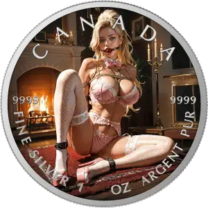 2026 Canada Maple Leaf Bondage Seduction Edition   1 oz Silver Coin (4)