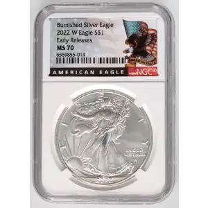 2022 W Early Releases Burnished Silver Eagle (3)