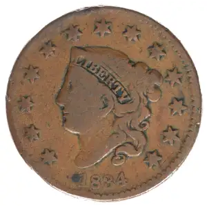 Large Cents-Coronet Head 1816-1839 (2)