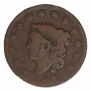 Large Cents-Coronet Head 1816-1839
