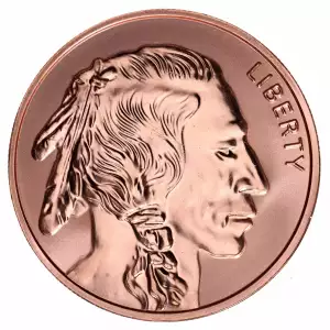 Buffalo 1 oz .999 Copper Round (Reverse Proof) (3)
