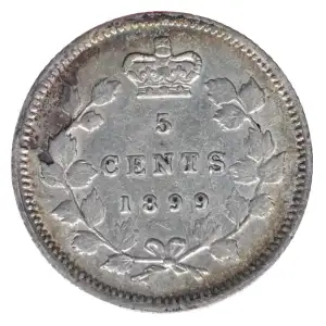 canada Silver 5 CENTS (2)