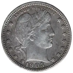 Quarter Dollars---Barber or Liberty Head (2)