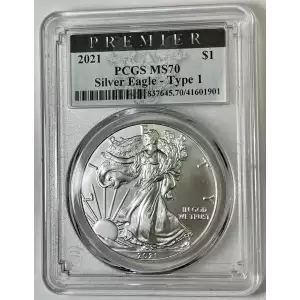 2021 $1 Silver Eagle - Type 1