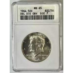 Half Dollars---Kennedy 1964 -Silver- 0.5 Dollar