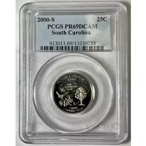 2000-S 25C South Carolina, DCAM