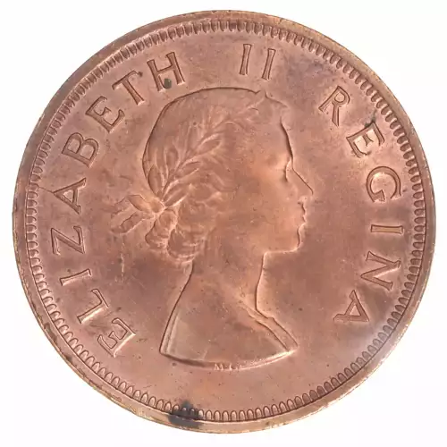 SOUTH AFRICA Bronze PENNY (2)