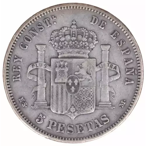 SPAIN Silver PESETA (2)
